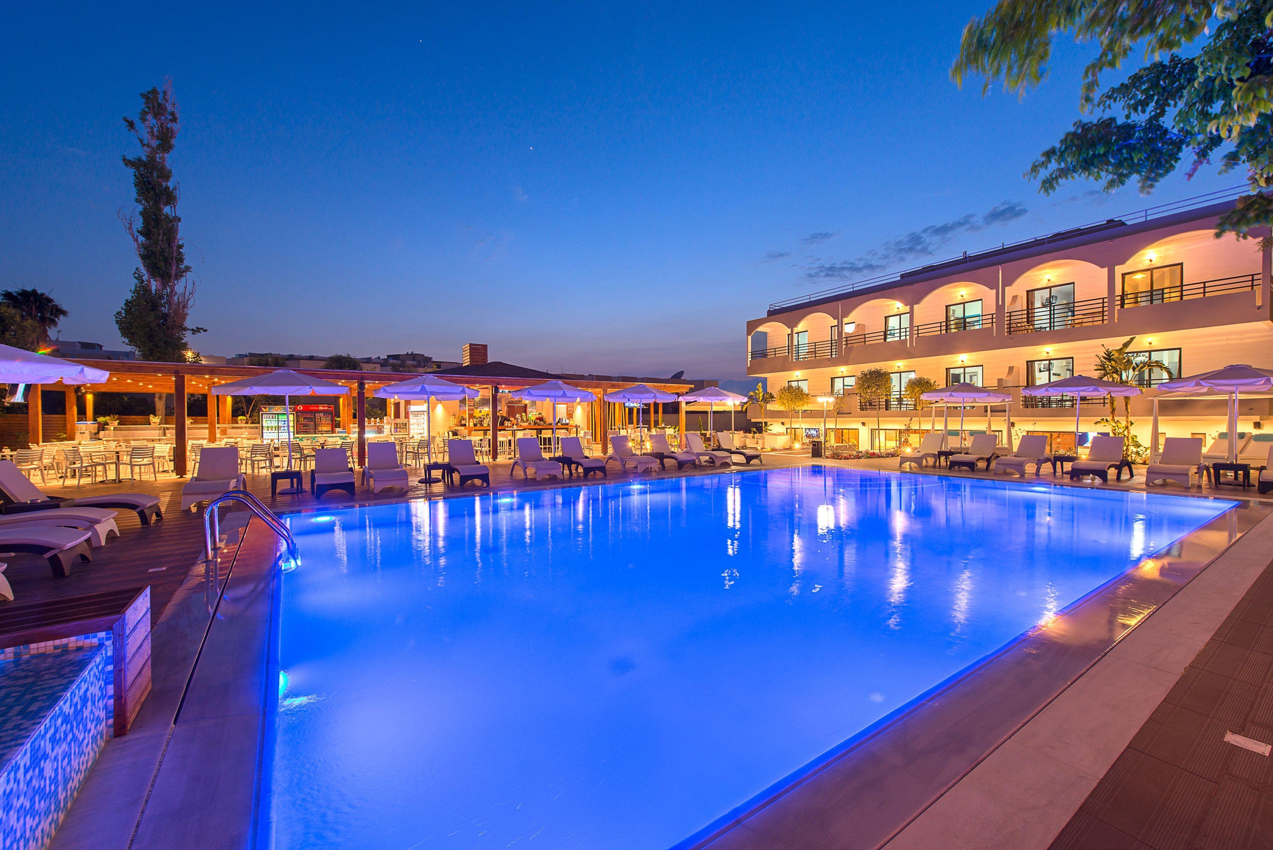Sunny Days Hotel Ixia (Rhodes) Exterior foto