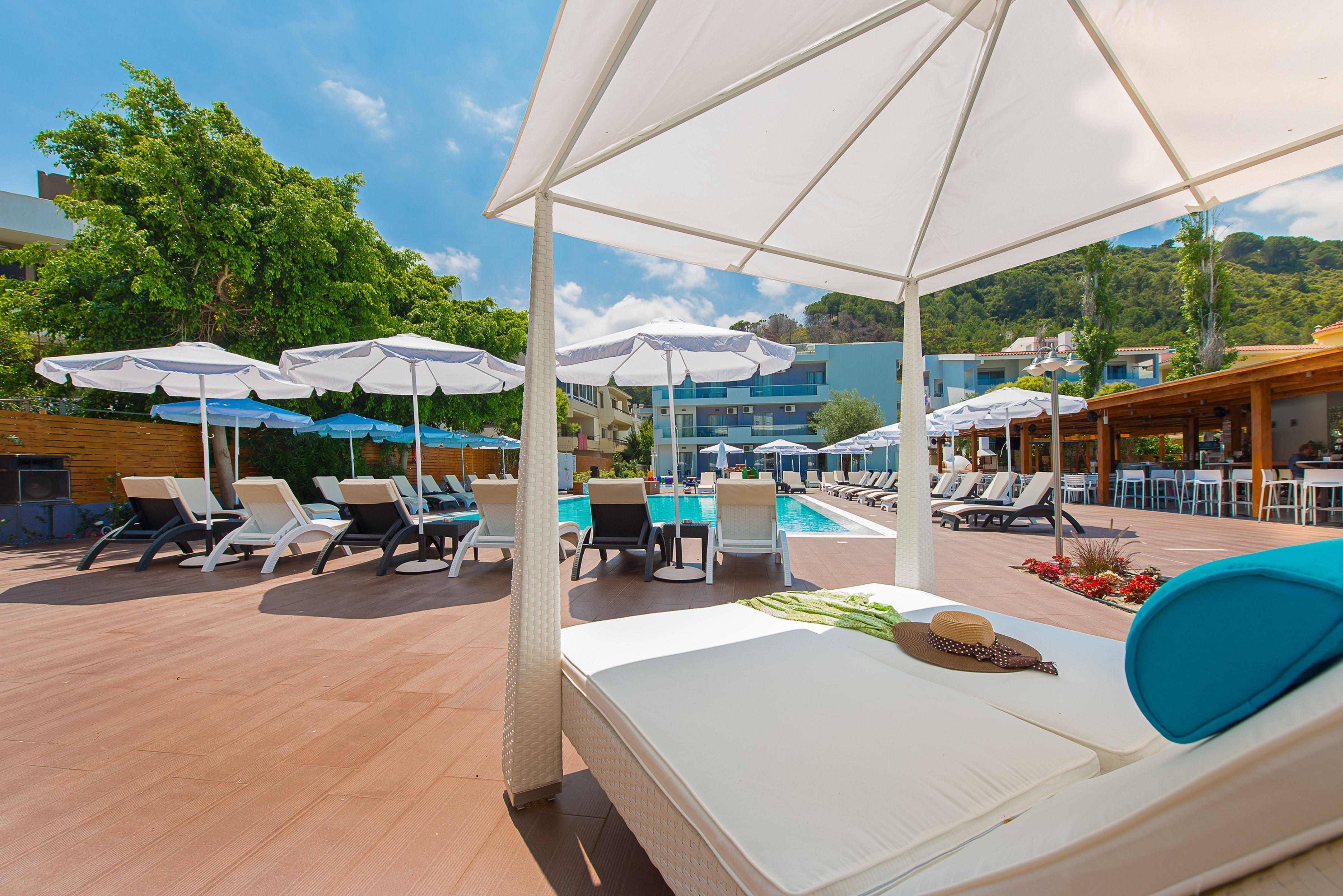 Sunny Days Hotel Ixia (Rhodes) Exterior foto