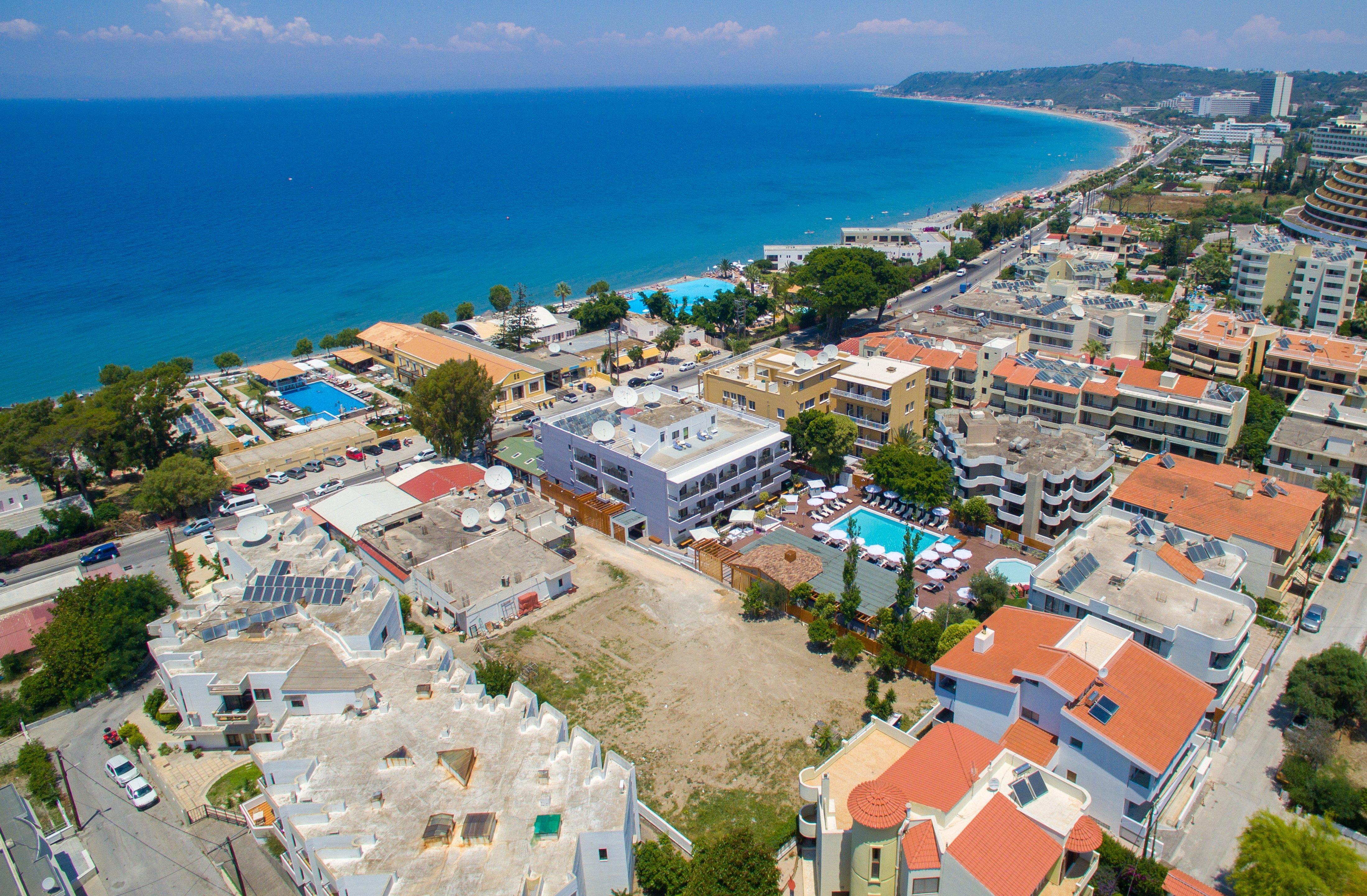 Sunny Days Hotel Ixia (Rhodes) Exterior foto